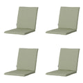 Madison -  Stapelstoelkussen Panama sage - Ca. 97x49 cm - Set van 4