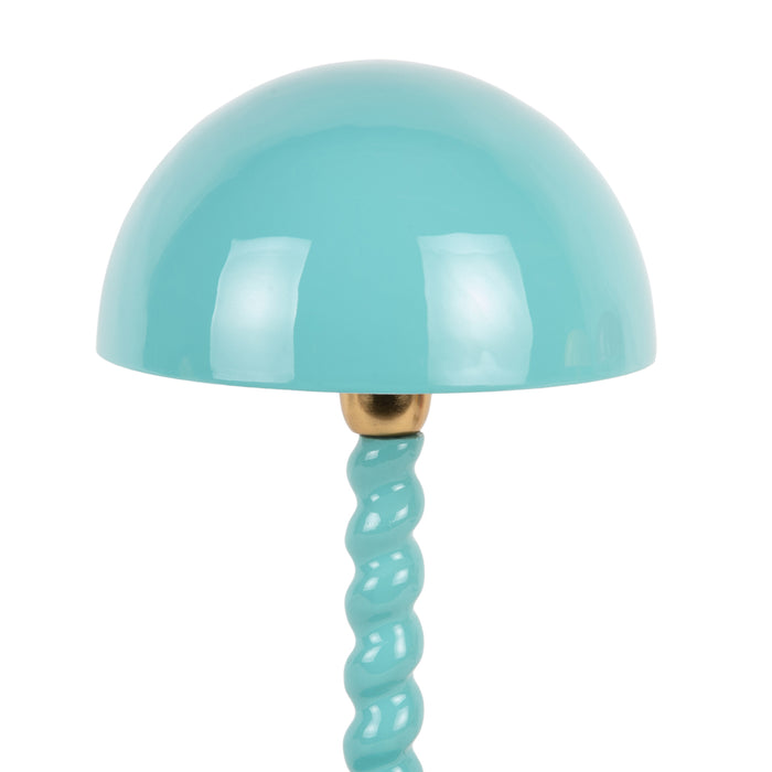 Leitmotiv - Tafellamp Prisa - Turquoise blue