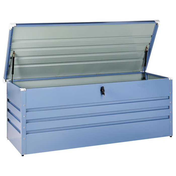 Beliani - CEBROSA - Kussenbox - Blauw - 600 l - Staal