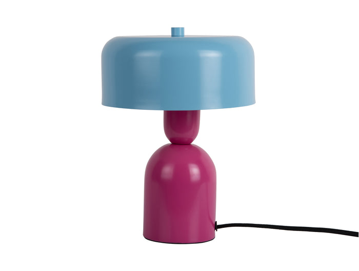 Leitmotiv - Tafellamp Double Funky - Bright pink & soft blue