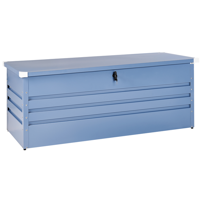 Beliani - CEBROSA - Kussenbox - Blauw - 600 l - Staal