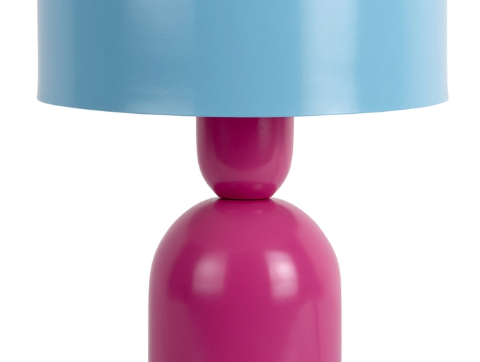 Leitmotiv - Tafellamp Double Funky - Bright pink & soft blue