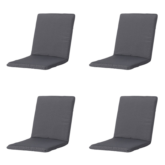 Madison -  Stapelstoelkussen Panama grey - Ca. 97x49 cm - Set van 4