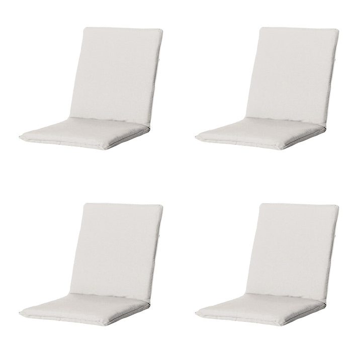 Madison -  Stapelstoelkussen Napels sand - Ca. 97x49 cm - Set van 4