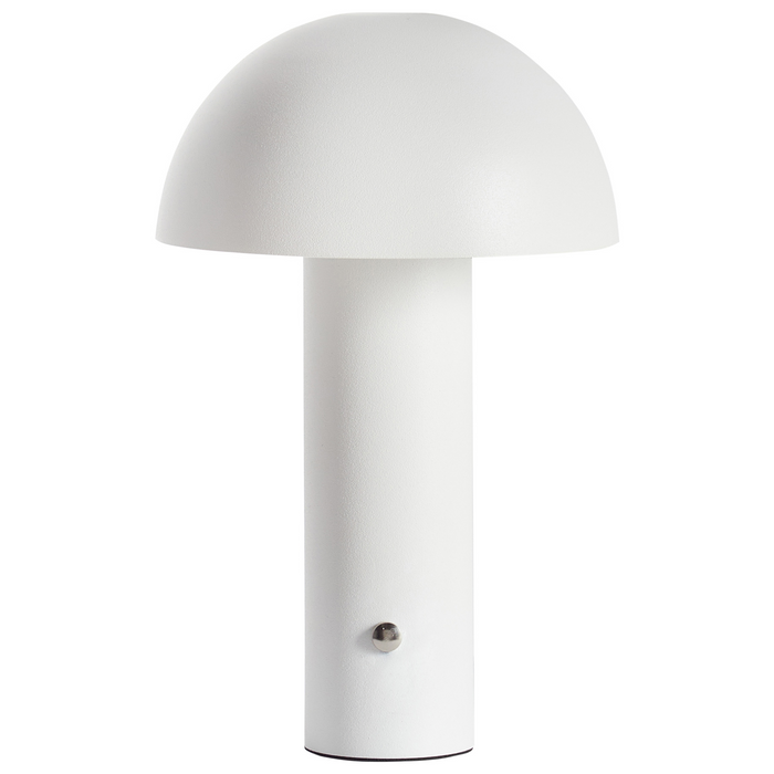 Beliani - BOJO - Tafellamp - Wit - IJzer