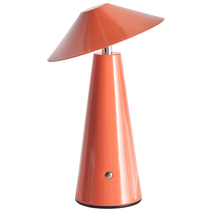 Beliani - APAYAO - Tafellamp - Rood - IJzer