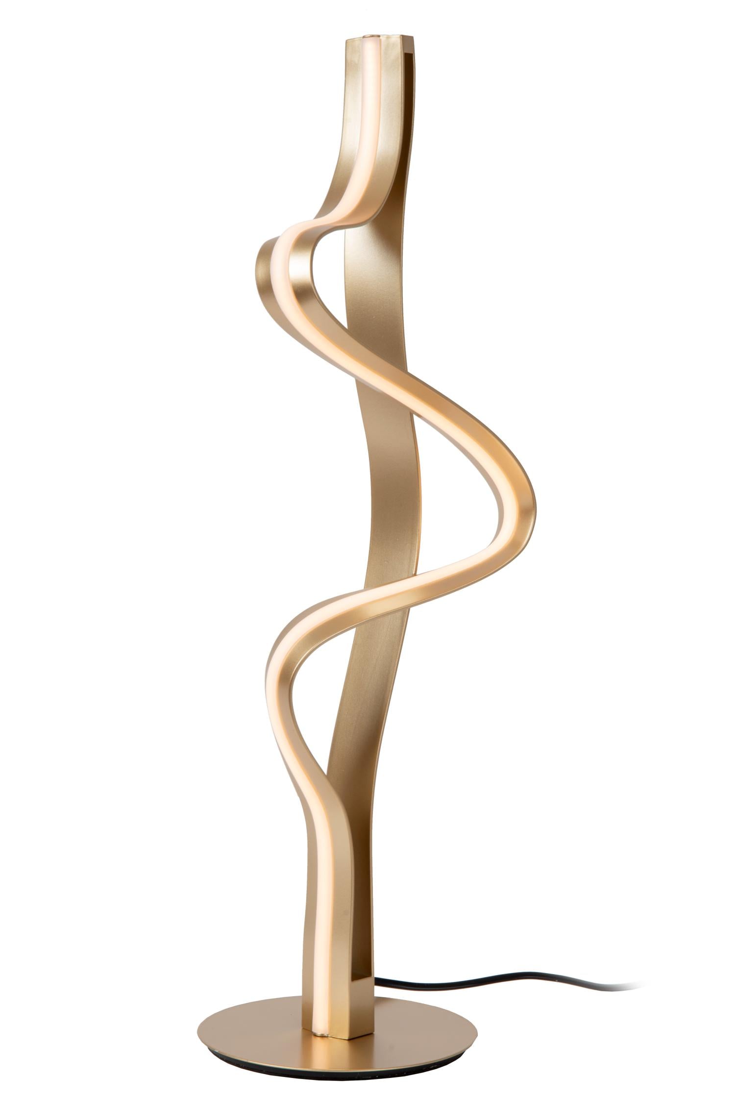 Lucide Premium LAMBADA Tafellamp - Mat Goud | Messing