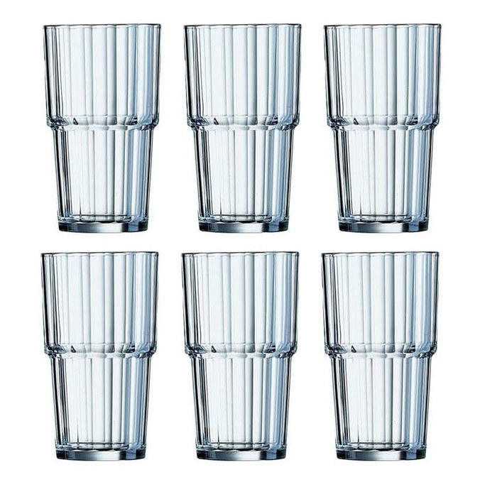 Arcoroc Tumbler Norvege - Gehard Glas - 270 ml - 6 stuks