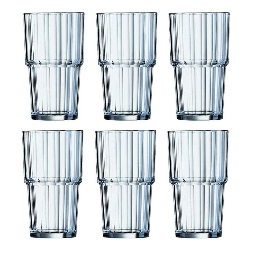 Arcoroc Tumbler Norvege - Gehard Glas - 270 ml - 6 stuks