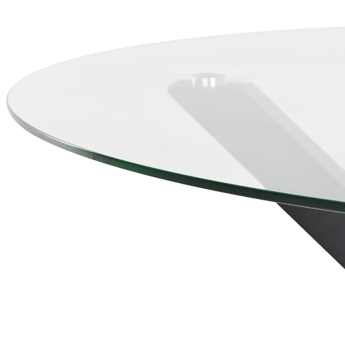 Beliani - MALETTO|BUSSETO - Tuinset voor 4 - Zwart - Aluminium