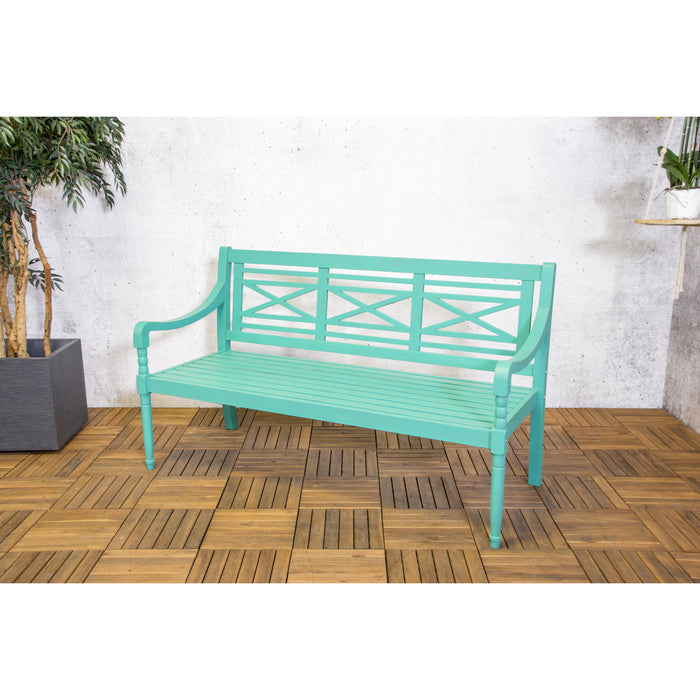 Sens-Line - Louis 3-zits-bank - 150cm - Hout Turquoise
