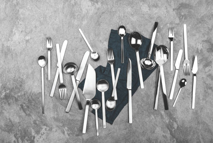 Mepra Bestekset | Dessertlepels Stile - RVS - 6 delig