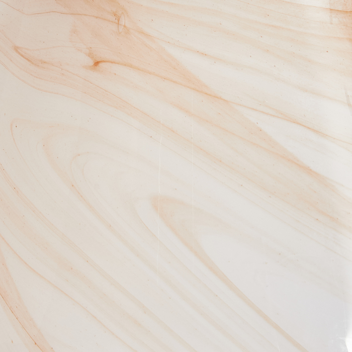 Beliani - LOBO - Tafellamp - Beige - Glas