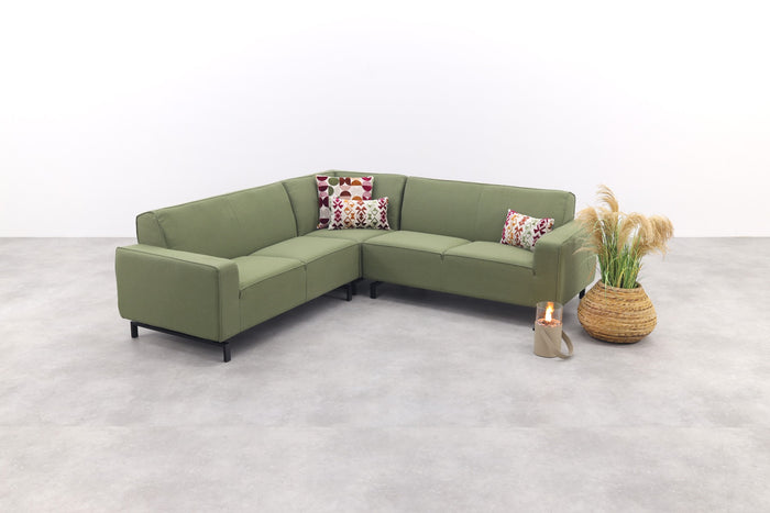 VDG Boavista Sunbrella hoekbank (3-delig) - Heritage Leaf