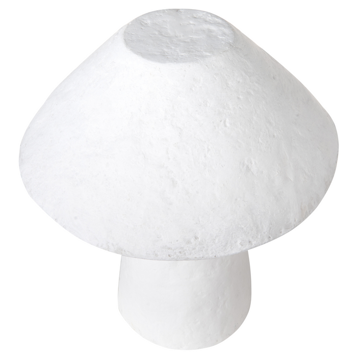 Beliani - ARROYO - Tafellamp - Wit - Papier-maché