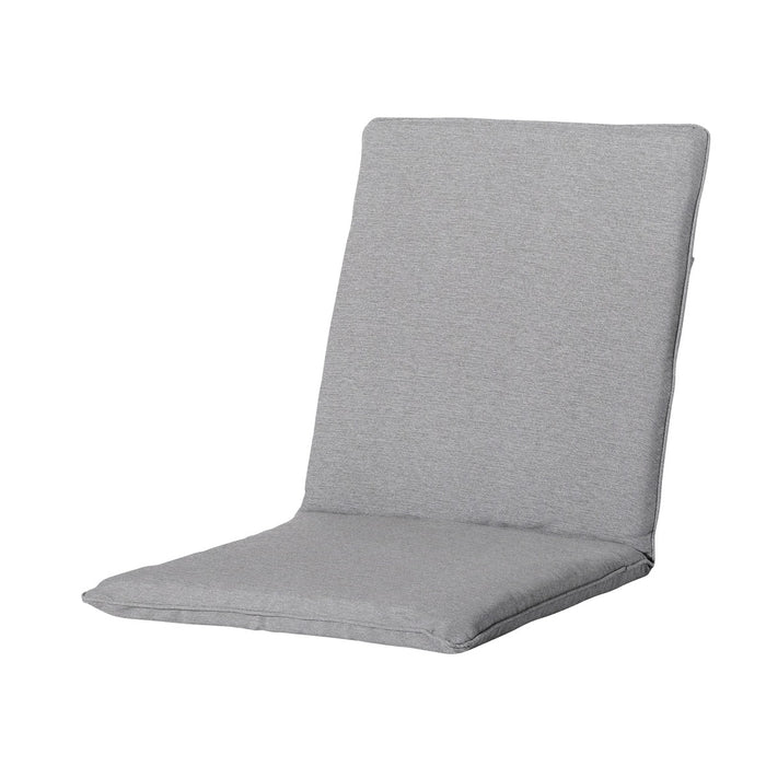 Madison -  Stapelstoelkussen Napels grey - Ca. 97x49 cm - Set van 4