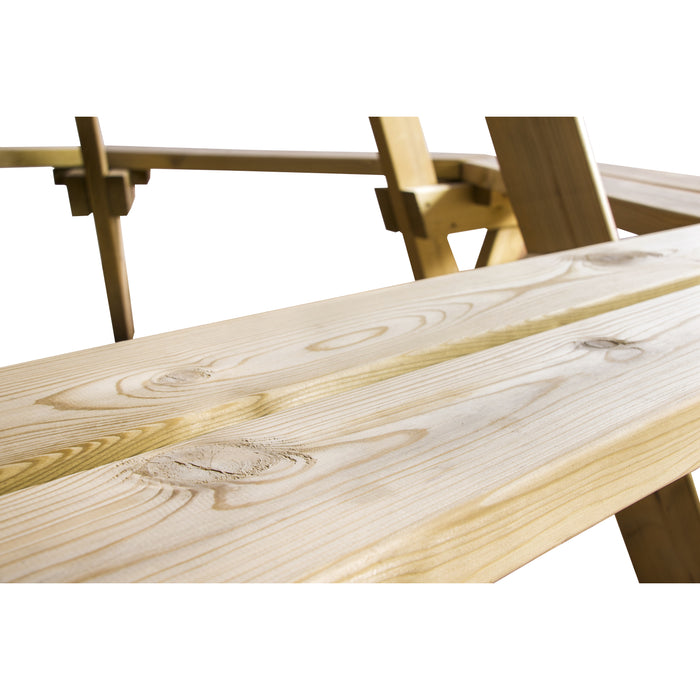 Sens-Line - Bodin Boombank - 227x227x88cm - Hout