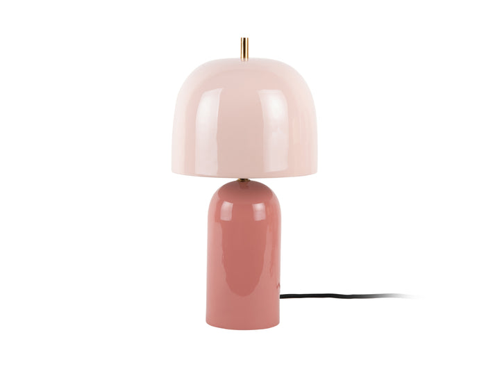 Leitmotiv - Tafellamp Rico - Tan rose & soft pink
