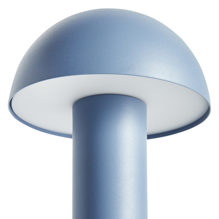 Beliani - BOJO - Tafellamp - Blauw - IJzer