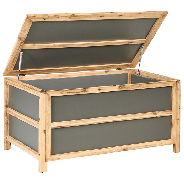 Beliani - ACATE - Kussenbox - Grijs - 330 L - Beton