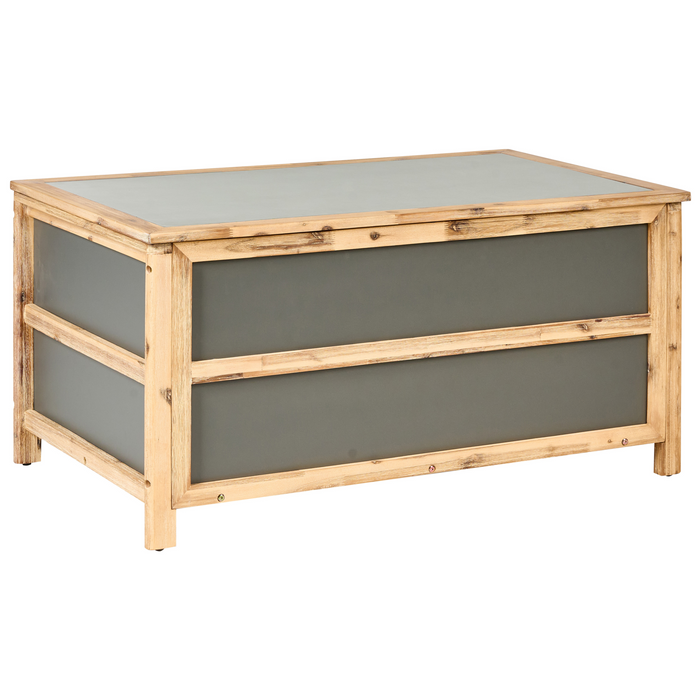 Beliani - ACATE - Kussenbox - Grijs - 330 L - Beton