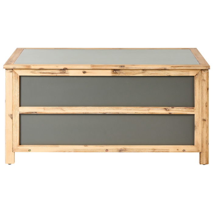 Beliani - ACATE - Kussenbox - Grijs - 330 L - Beton