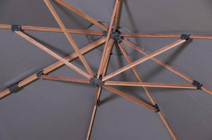 Sens-Line - Jamaica Parasol - 3x4m - Grijs