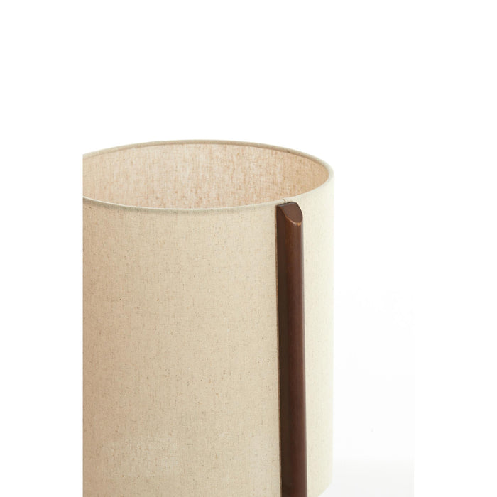 Light & Living Tafellamp Litto - Donkerbruin - Ø28cm