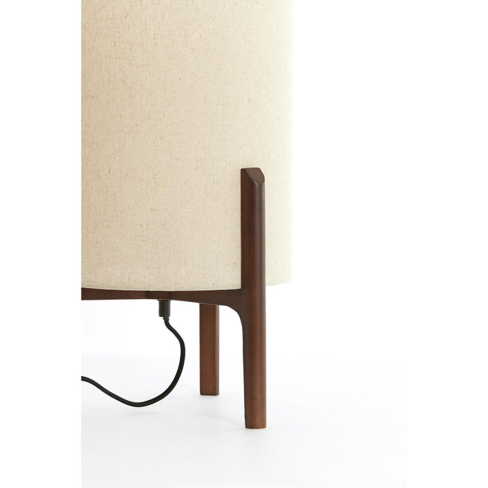 Light & Living Tafellamp Litto - Donkerbruin - Ø28cm