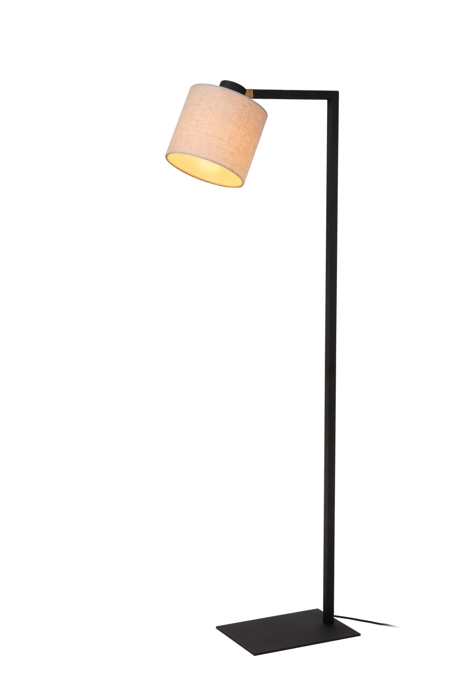 Lucide LESLEY Vloerlamp - Zwart