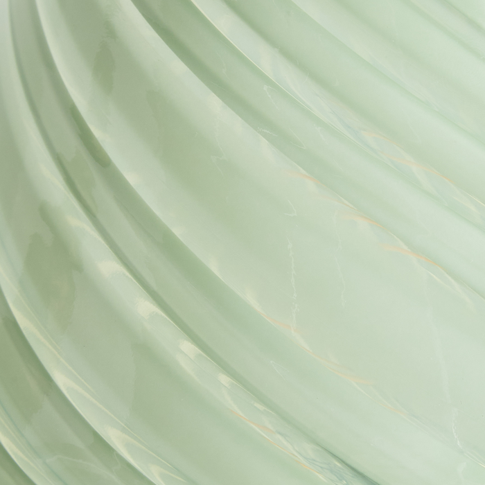 Beliani - LOBO - Tafellamp - Groen - Glas