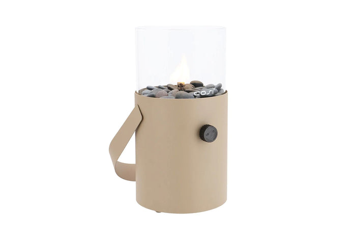 Cosiscoop terra brown - Original - gaslantaarn met gaspatroon