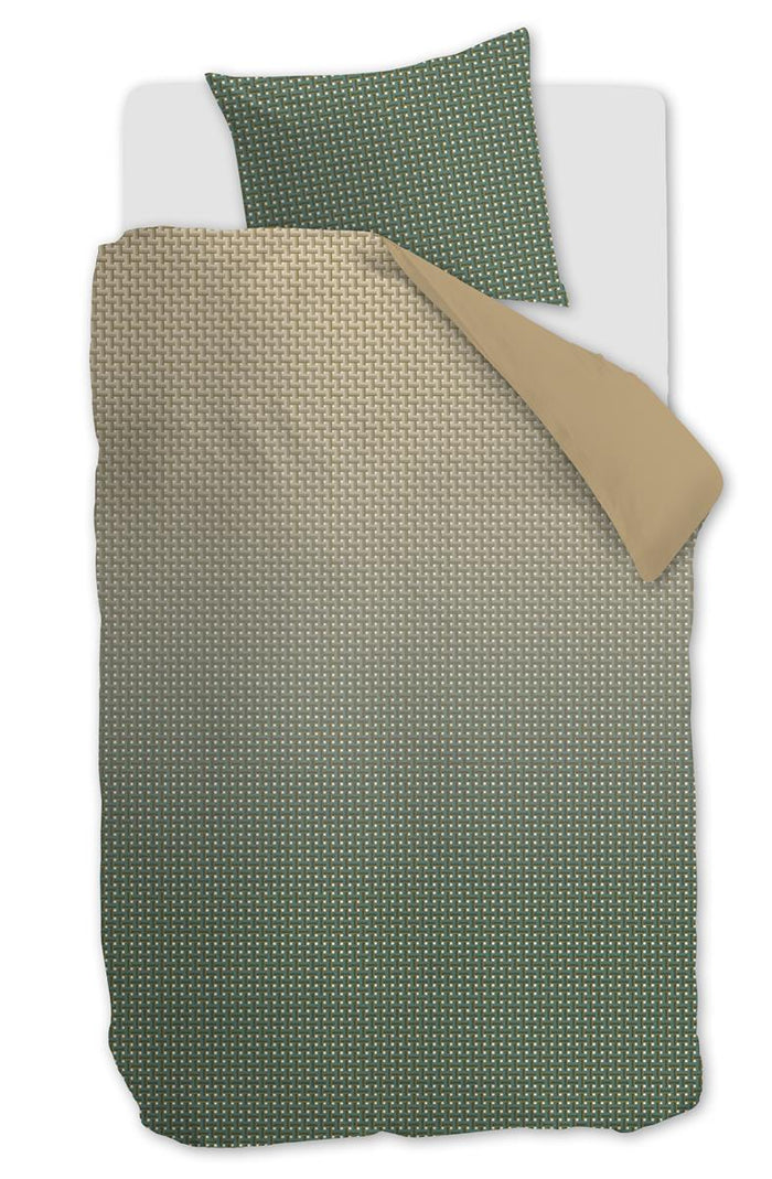 Beddinghouse Alvaro  dekbedovertrek - 140x200|220 - Groen