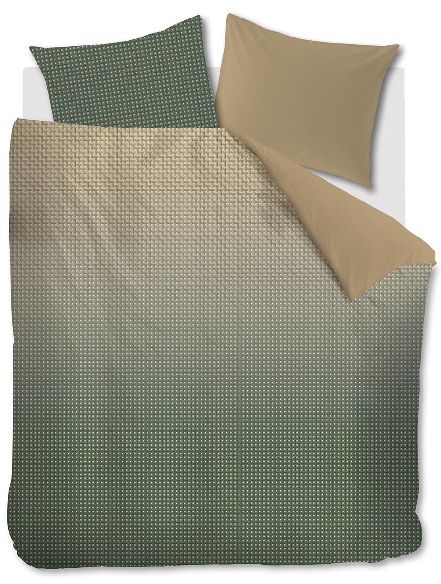 Beddinghouse Alvaro  dekbedovertrek - 200x200|220 - Groen