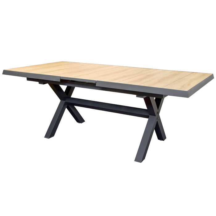 Sens-Line - Venetië Uitschuiftafel - 167|207cm - Keramiek