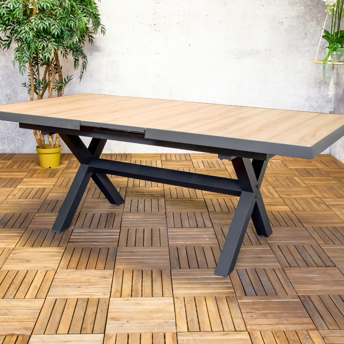 Sens-Line - Venetië Uitschuiftafel - 167|207cm - Keramiek