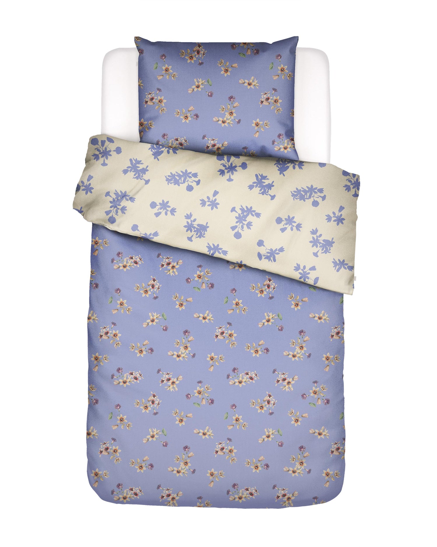 Essenza Fiora Dekbedovertrek 140 x 200|220 cm - Lavender Blue