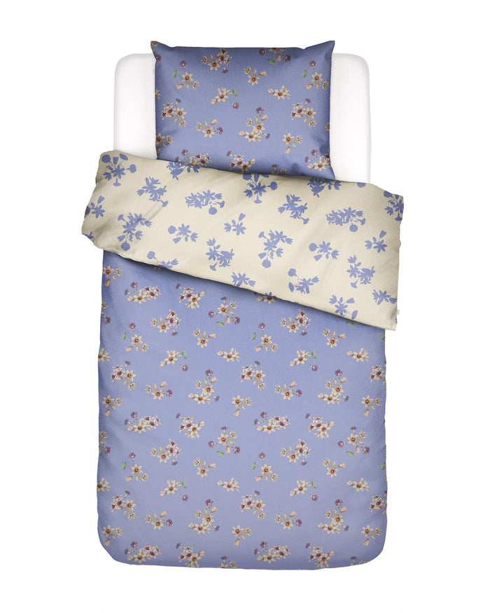 Essenza Fiora Dekbedovertrek 140 x 200|220 cm - Lavender Blue