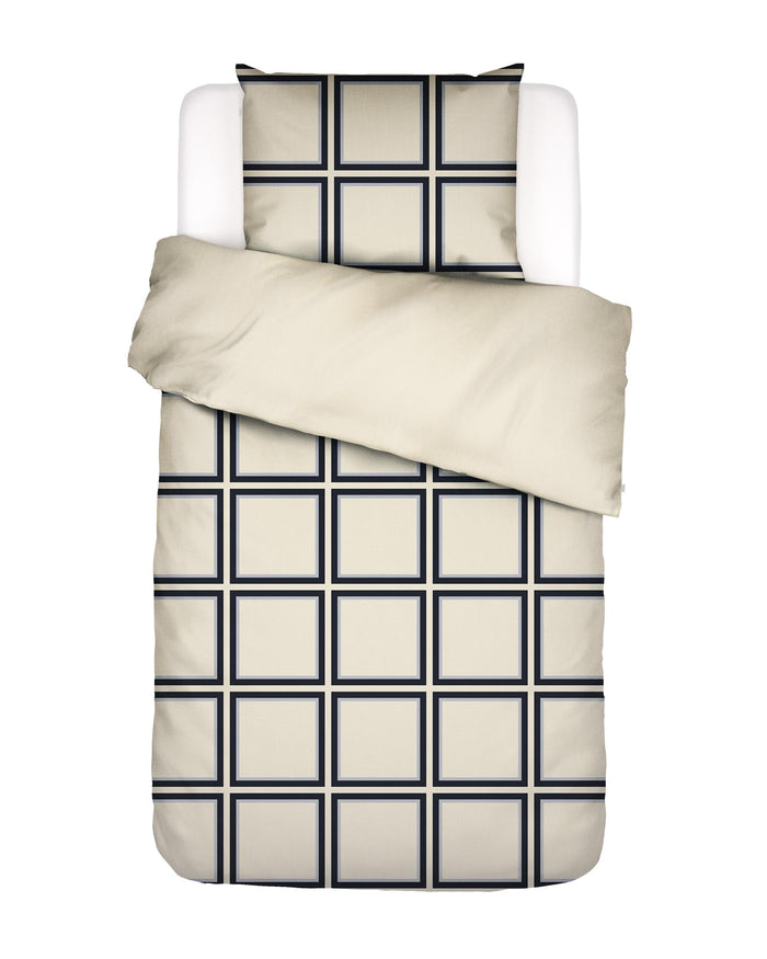 Essenza Luca Dekbedovertrek 140 x 200|220 cm - Vanille