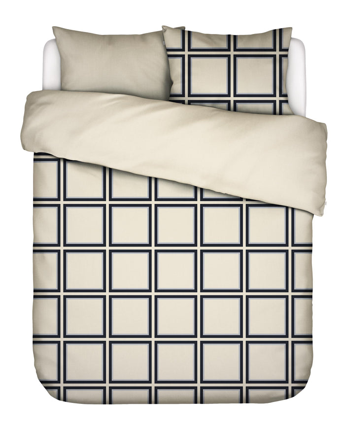 Essenza Luca Dekbedovertrek 200 x 200|220 cm - Vanille