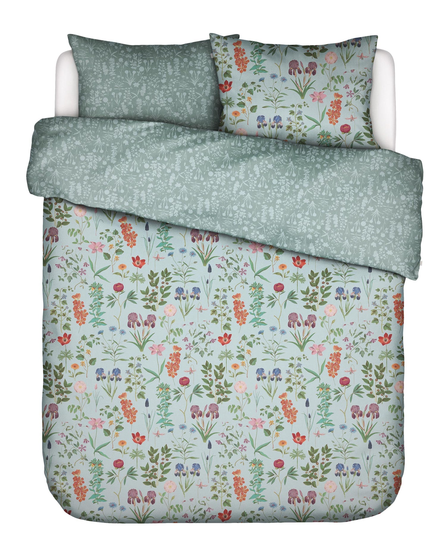 Essenza Marigold Dekbedovertrek 200 x 200|220 cm - Pastelblauw