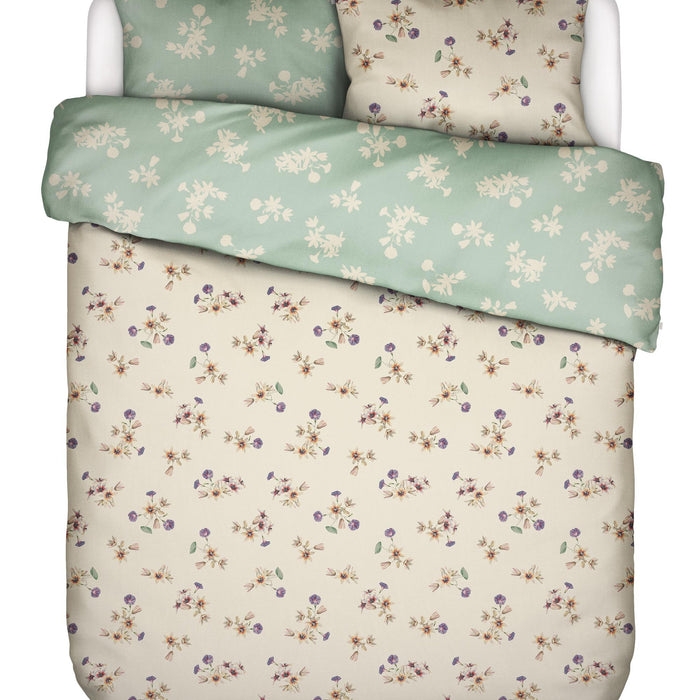 Essenza Fiora Dekbedovertrek 260 x 220|220 cm - Vanille