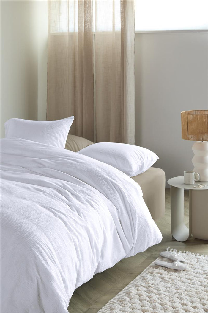 Beddinghouse Summer  dekbedovertrek - 140x200|220 - Wit