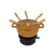 Cosy & Trendy Fondueset Fontestic Gietijzer Amber Gold - Ø 18 cm