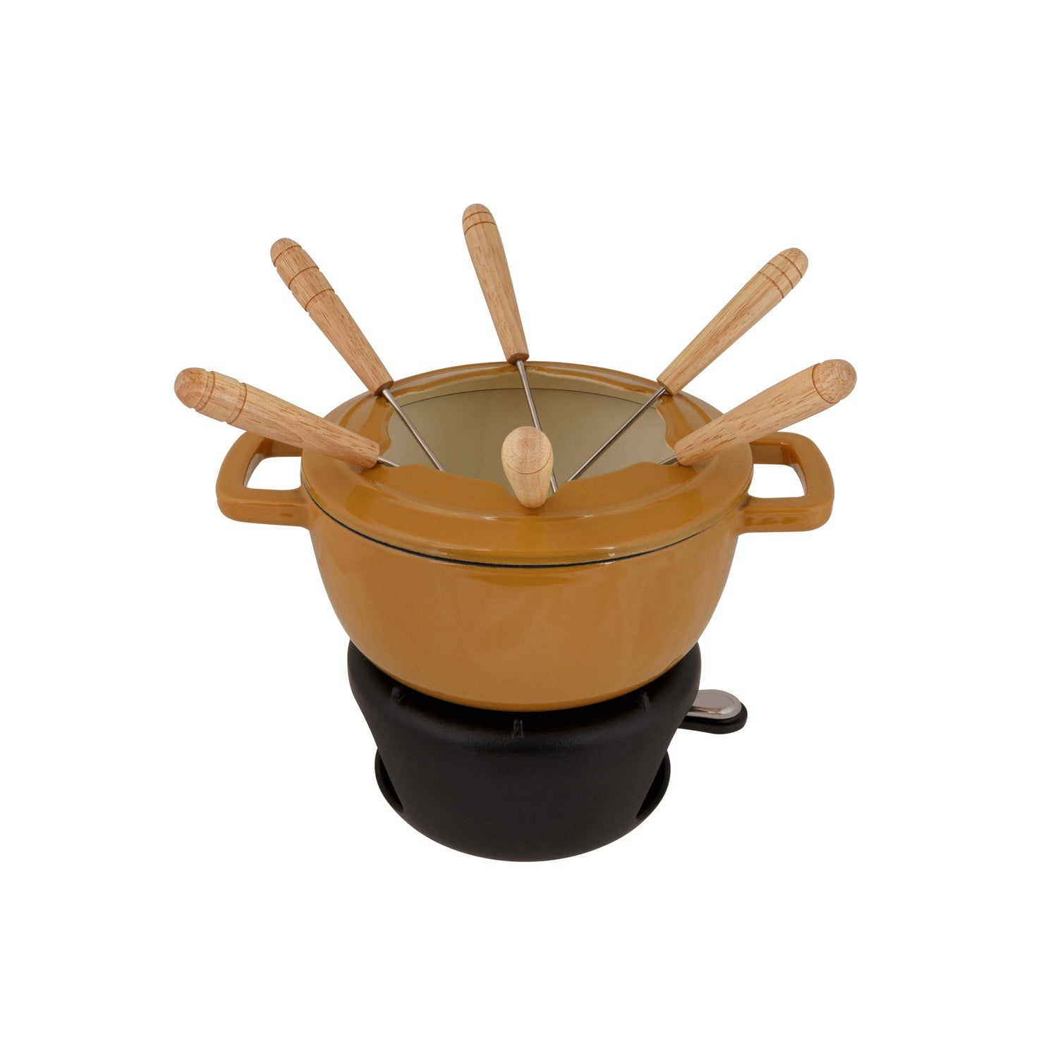 Cosy & Trendy Fondueset Fontestic Gietijzer Amber Gold - Ø 18 cm