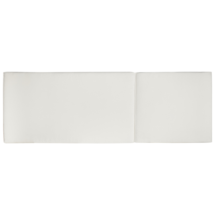 Beliani - AZZANELLO - Ligstoel set van 2 - Gebroken wit - Acaciahout