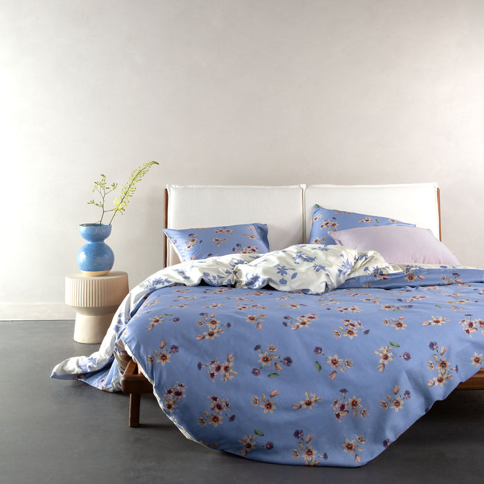 Essenza Fiora Kussensloop 60x70 cm - Lavender Blue
