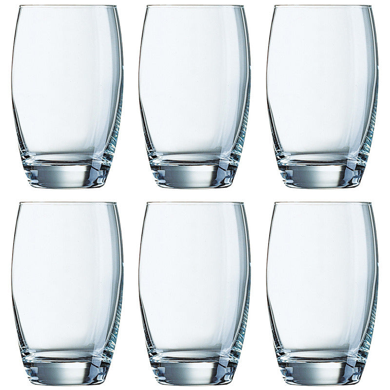 Arcoroc Drinkglazen Salto - 6 stuks - transparant - glas - 350 ml