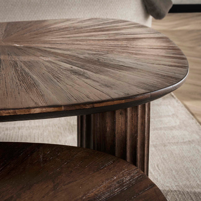 Giga Meubel - Salontafel - Vierhoekig - Set Van 2 - Teakhout - Maya