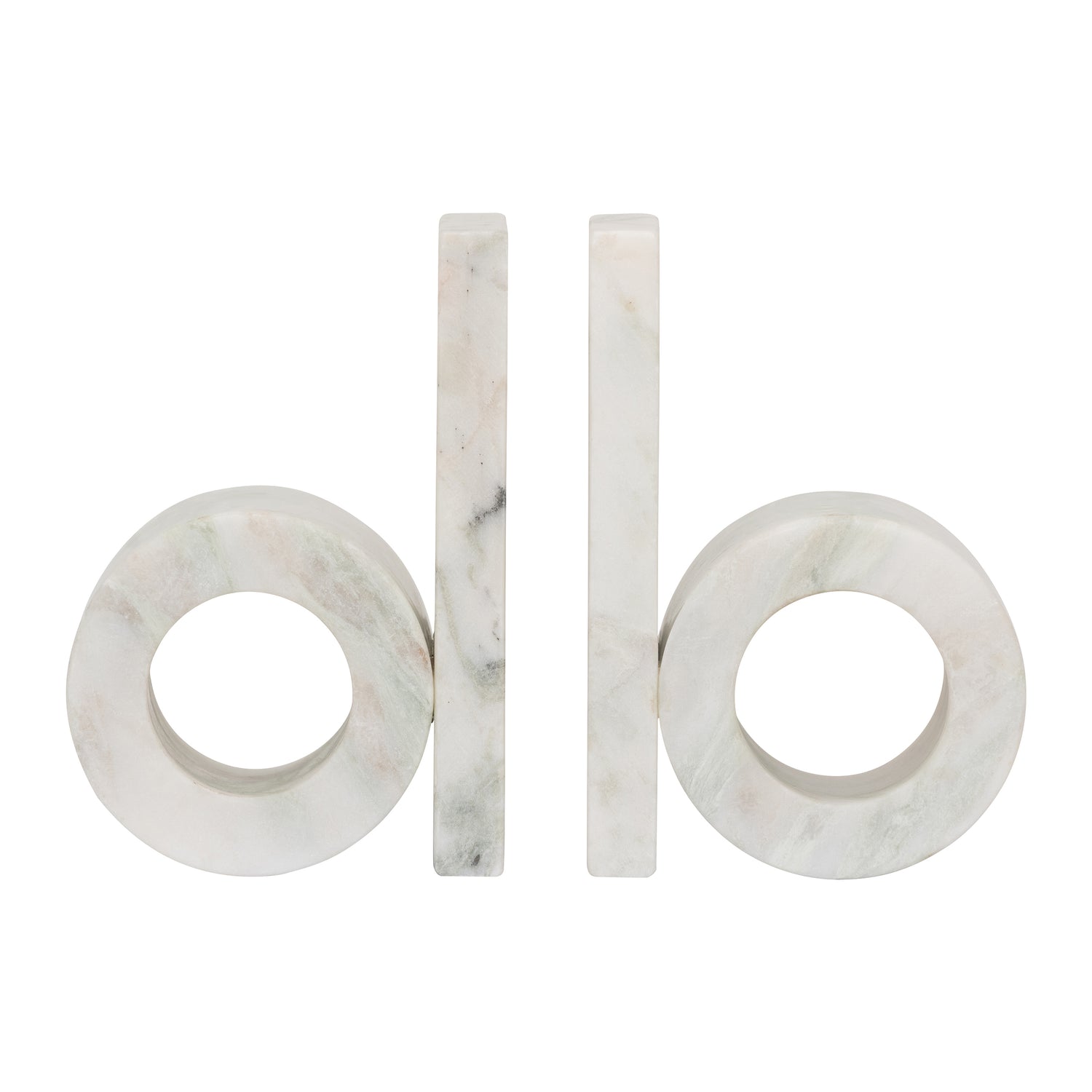 Urban Nature Culture Boekensteun Orlin - Set van 2 - Groen